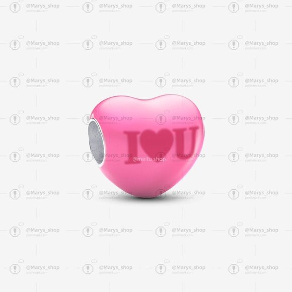 Pandora Colour-changing Hidden Message Heart Charm - Picture 3 of 5